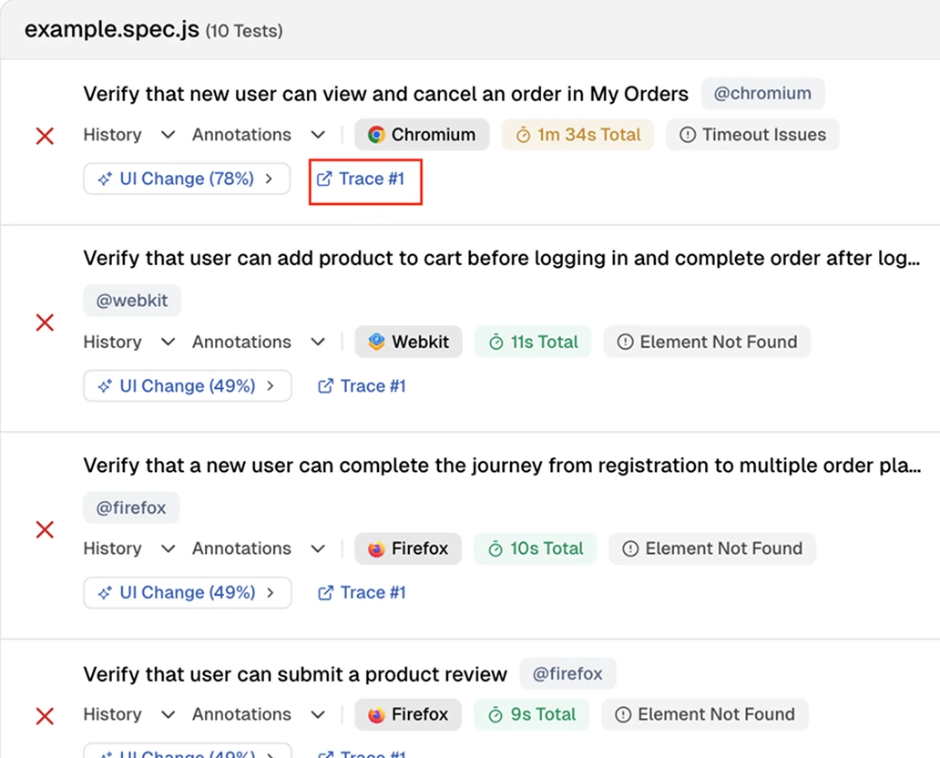 Trace Viewer